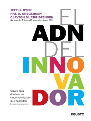 El ADN del innovador - ebook
